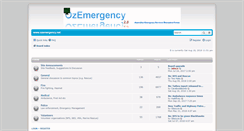 Desktop Screenshot of ozemergency.net